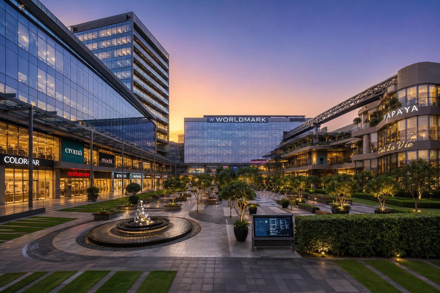 Premium shopping destinations nearby